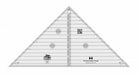 Creative Grids 90 Degree Quarter - Square Triangle Quilt Ruler - Nebraska Quilt Company - N2402820