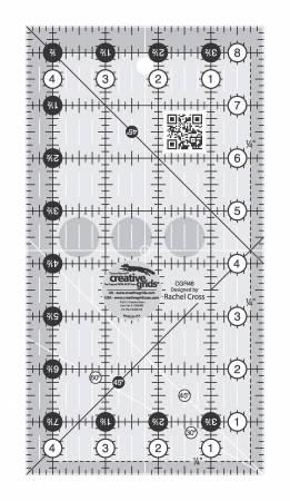 Creative Grids Ruler 4 1/2 X 8 1/2" CGR48 - Nebraska Quilt Company - N15600