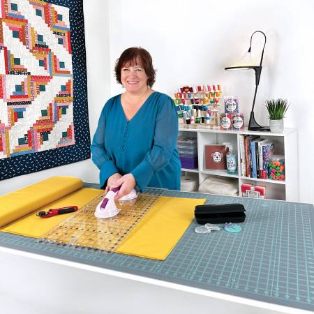 Creative Grids Self - Healing Double Sided Cutting Mat 28" x 58" - Nebraska Quilt Company - N02374