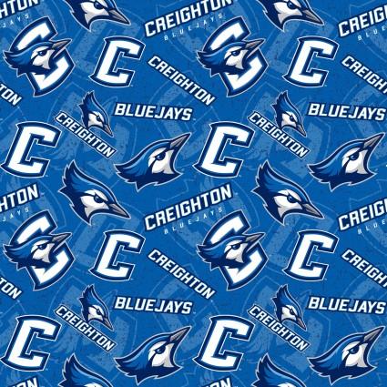 Creighton University Bluejays - CRE1178 - Sykel Enterprises - Nebraska Quilt Company - F85519