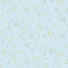 Darling Duckies Heart Scroll - 29715 - B - QT Fabrics - Nebraska Quilt Company - F06198