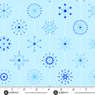 Deco Frost Snowflakes Arctic - CS - 1114 - LB - Andover Fabrics - Nebraska Quilt Company - F08019