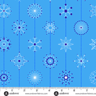 Deco Frost Snowflakes Frost - CS - 1114 - B - Andover Fabrics - Nebraska Quilt Company - F08021