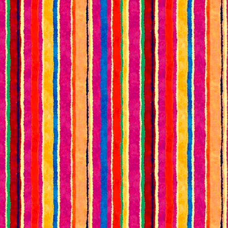 Delightful Dreams Stripe Multi - 2600 - 30514 - X - QT Fabrics - Nebraska Quilt Company - F09771