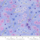 Delphinium Lilac Florals Bluebell - 24651 13 - Moda Fabrics - Nebraska Quilt Company - F260778