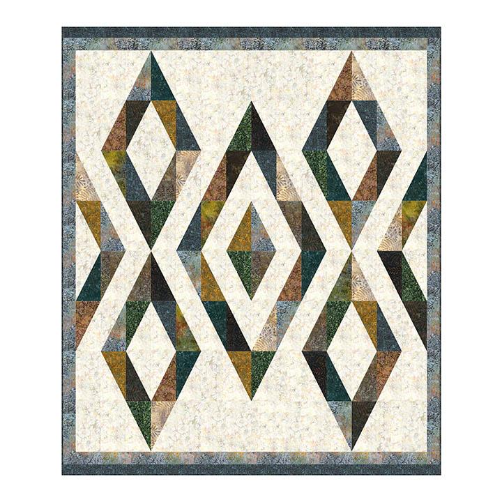 Diamond Heist Pattern - Nebraska Quilt Company - PUB06192