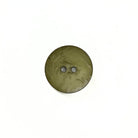 Dill Plastic Circle Army Green Button - Nebraska Quilt Company - N2502146