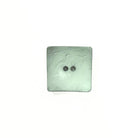 Dill Plastic Square Light Sea Foam Green Button - Nebraska Quilt Company - N2502143