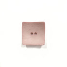 Dill Plastic Square Pale Pink Button - Nebraska Quilt Company - N2502134