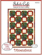 Dimensions 3 - Yard Quilt Pattern - Nebraska Quilt Company - PUB2502207