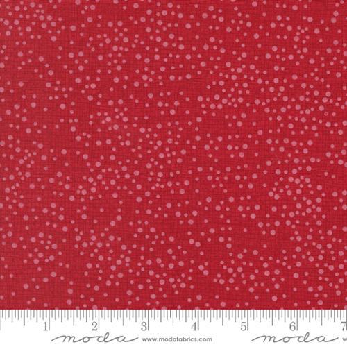 Dotty Thatched Scarlet - 48715 119 - Moda Fabrics - Nebraska Quilt Company - F250042