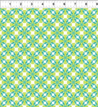 Dragon Friends Geometric Circles Blue Green Multi - 8DF - 1 - In The Beginning - Nebraska Quilt Company - F251663