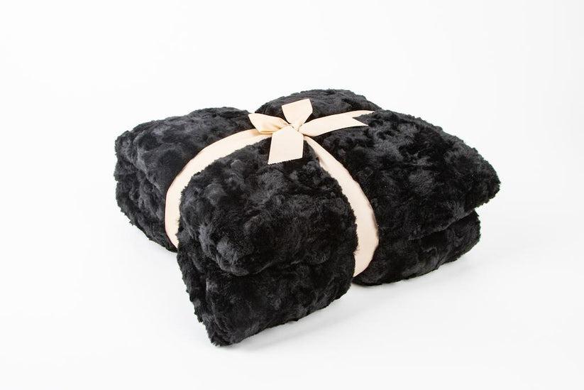 Dreamy Blanket Midnight Black - Nebraska Quilt Company - KMB5001