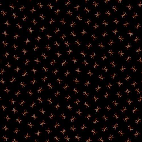Ebony & Onyx Black Twigs/Berry - Nebraska Quilt Company - F78874