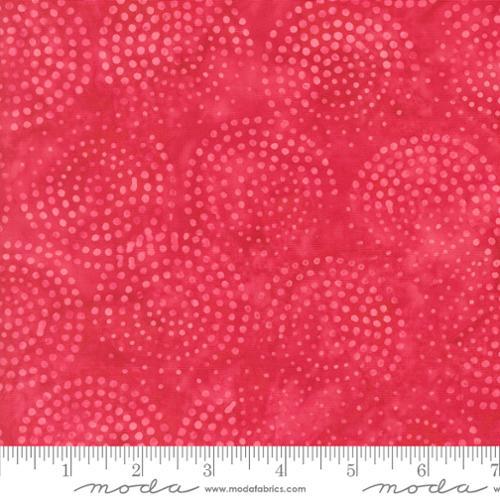 Echo Batiks Swirl Scarlet Red - 4369 15 - Moda Fabrics - Nebraska Quilt Company - F2401452