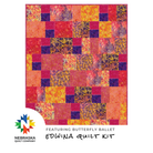 Edwina Quilt Kit Featuring Butterfly Ballet - Nebraska Quilt Company - K262005