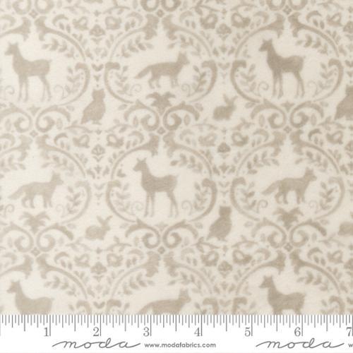 Effies Woods Cuddle Woodland Damask Animals Cloud - 56014 11QC - Moda Fabrics - Nebraska Quilt Company - F260689
