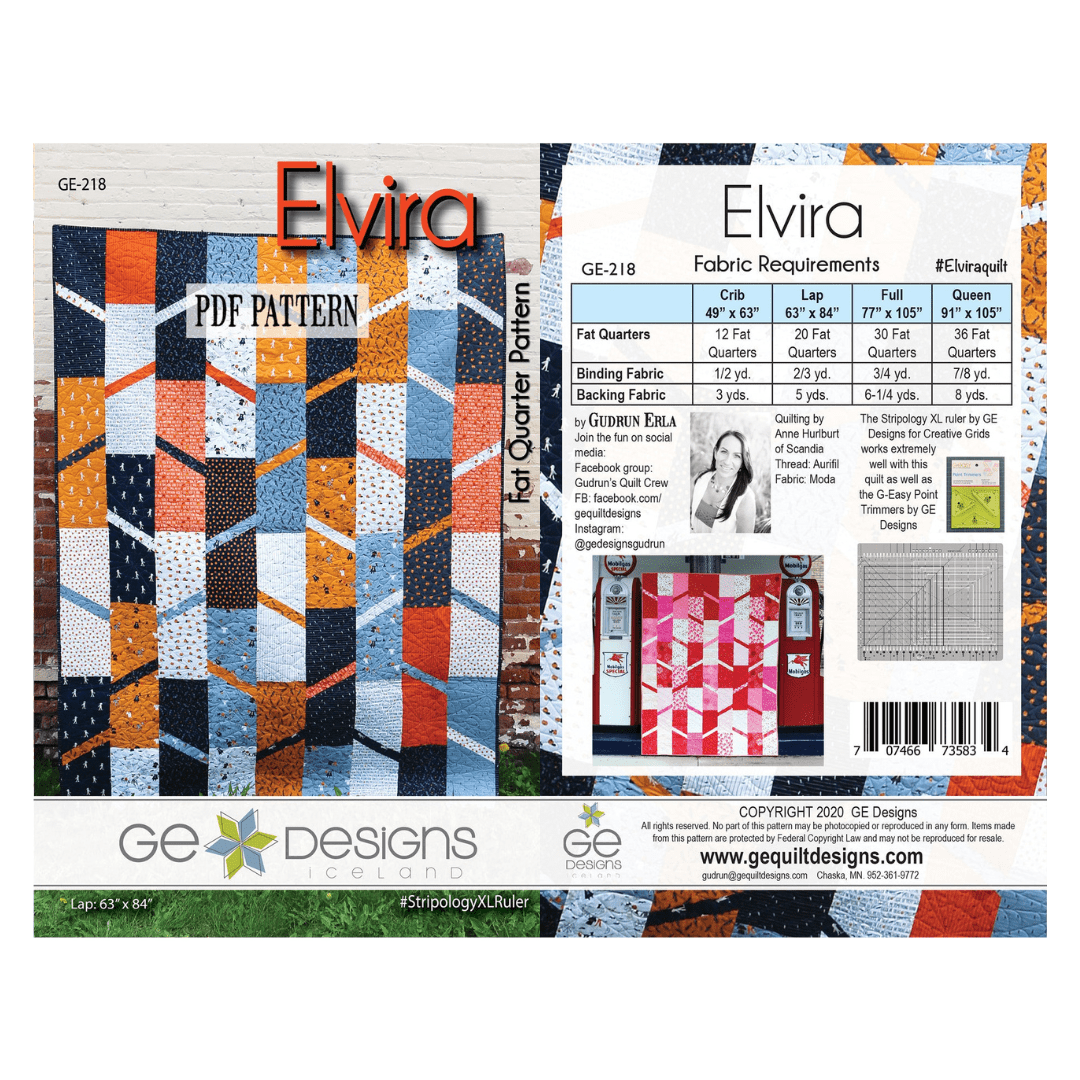 Elvira Quilt Pattern - Nebraska Quilt Company - PUB2403193