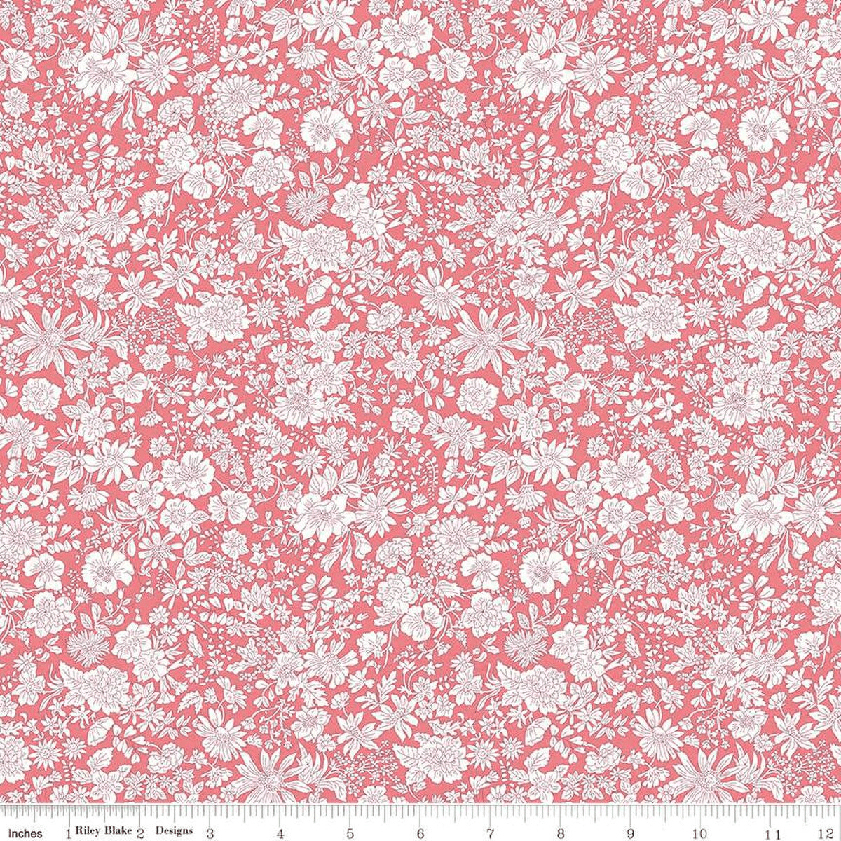 Emily Belle Watermelon Red - 01666407A - Riley Blake Designs - Nebraska Quilt Company - F261530