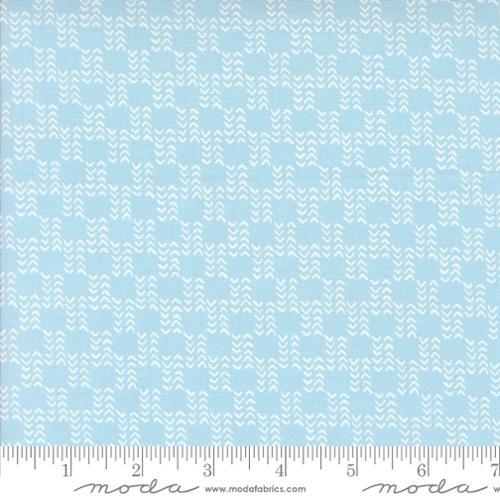 Emmitt and Ivy Sweater Texture Sky Blue - 55697 16 - Moda Fabrics - Nebraska Quilt Company - F2402789