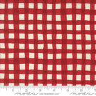 Emmitt and Ivy Winter Picnic Checks & Plaids Gingham Red - 1 Yard Cut - Verified! - 55693 12 - Moda - Nebraska Quilt Company - F2402771