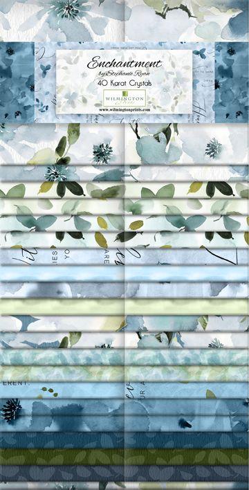 Enchantment 2.5" Strips Multi 40 Pieces - Nebraska Quilt Company - PC02511