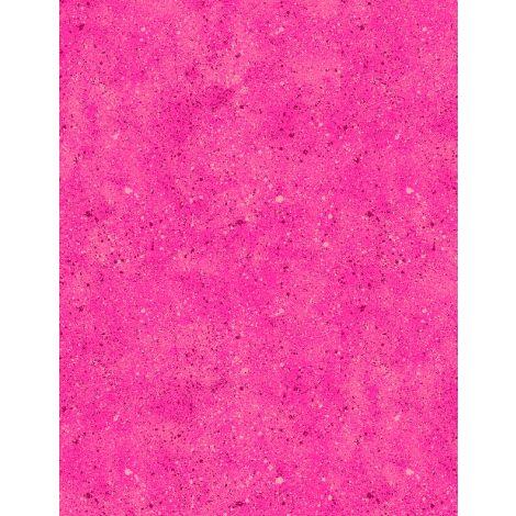 Essential Brights Spatter Texture Dark Pink - 1080 31588 336 - Wilmington Prints - Nebraska Quilt Company - F06172