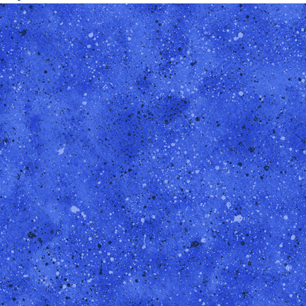 Essentials Spatter Royal Blue - 1080-31588-404 - Wilmington Prints - Nebraska Quilt Company - F37762