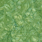 Everlasting Floral Spun Green Lemongrass - 712515630 - Island Batik - Nebraska Quilt Company - F2501816
