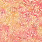 Everlasting Sprigs Pink Orange Sunset Multi - 712521810 - Island Batik - Nebraska Quilt Company - F2501802