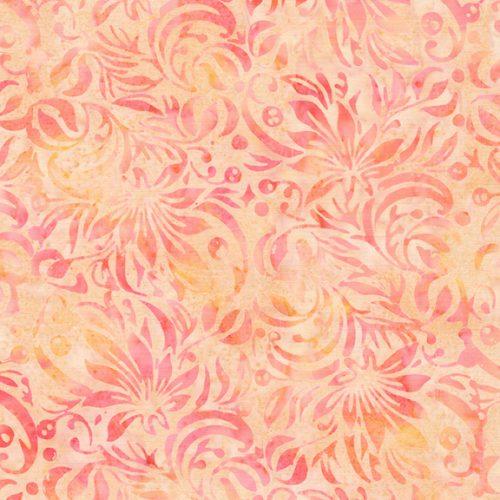 Everlasting Square Floral Red Shell - 712517305 - Island Batik - Nebraska Quilt Company - F2501812