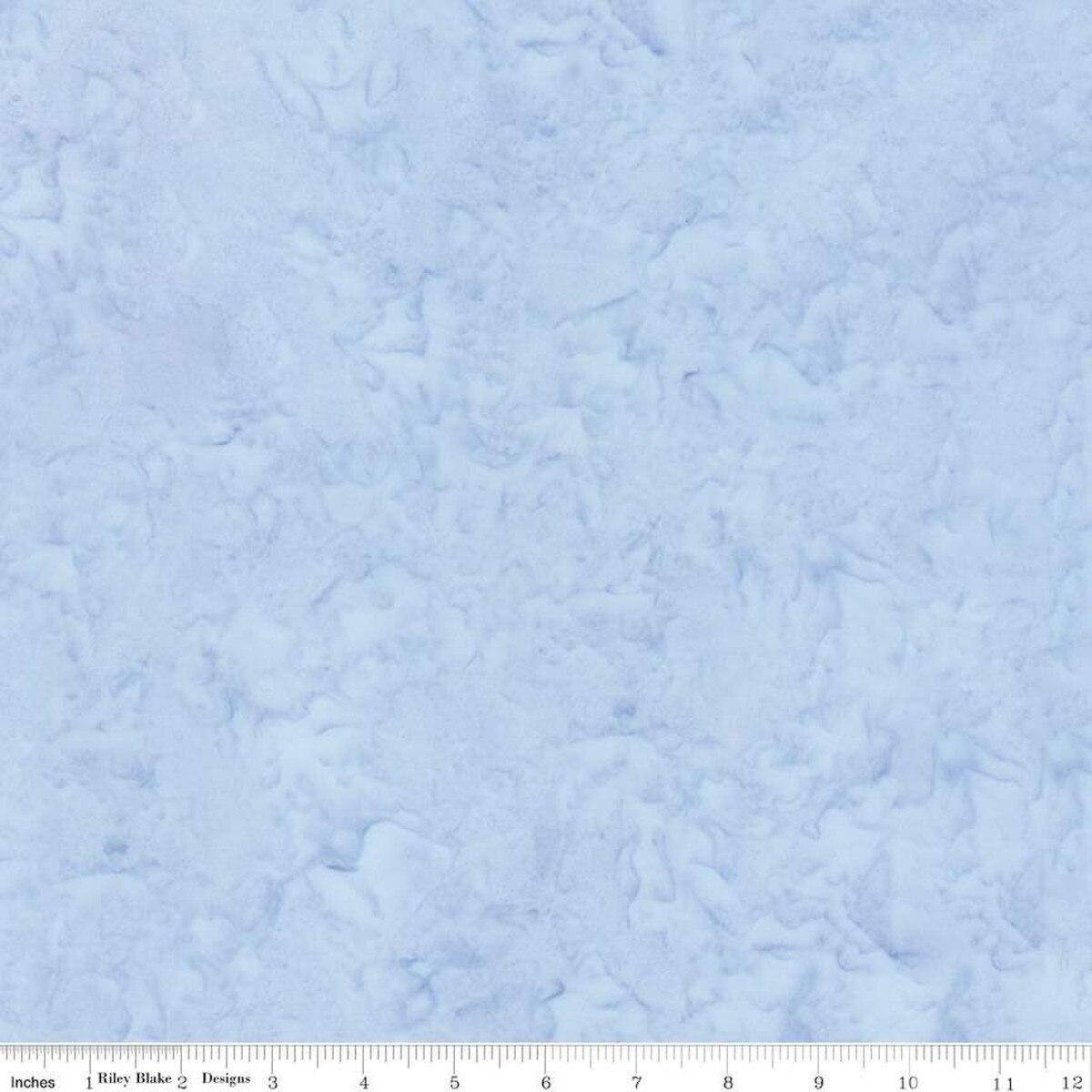 Expressions Batiks Hand - Dyes Light Cornflower - BT21000 - 292 - Riley Blake Designs - Nebraska Quilt Company - F250388