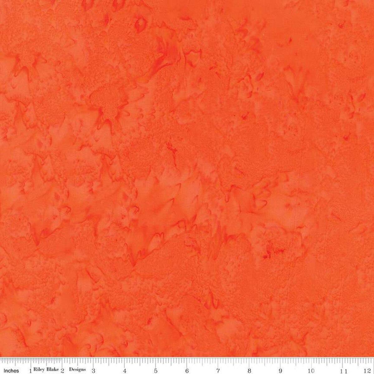 Expressions Batiks Hand - Dyes Mandarin - BT21000 - 234 - Riley Blake Designs - Nebraska Quilt Company - F2401722