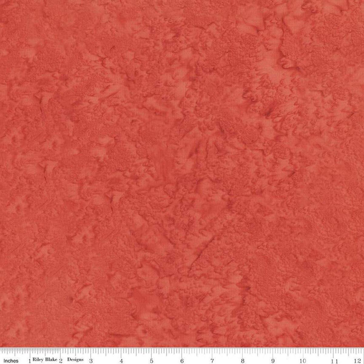 Expressions Batiks Hand - Dyes Soft Red Fox - BT21000 - 239 - Riley Blake Designs - Nebraska Quilt Company - F2401718