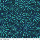 Expressions Batiks Retro Revival Fireworks Peacock Blue - BT23270 - 306 - Riley Blake Designs - Nebraska Quilt Company - Expressions Batiks Retro Revival Fireworks Peacock Blue - BT23270 - 306 - Riley Blake Designs