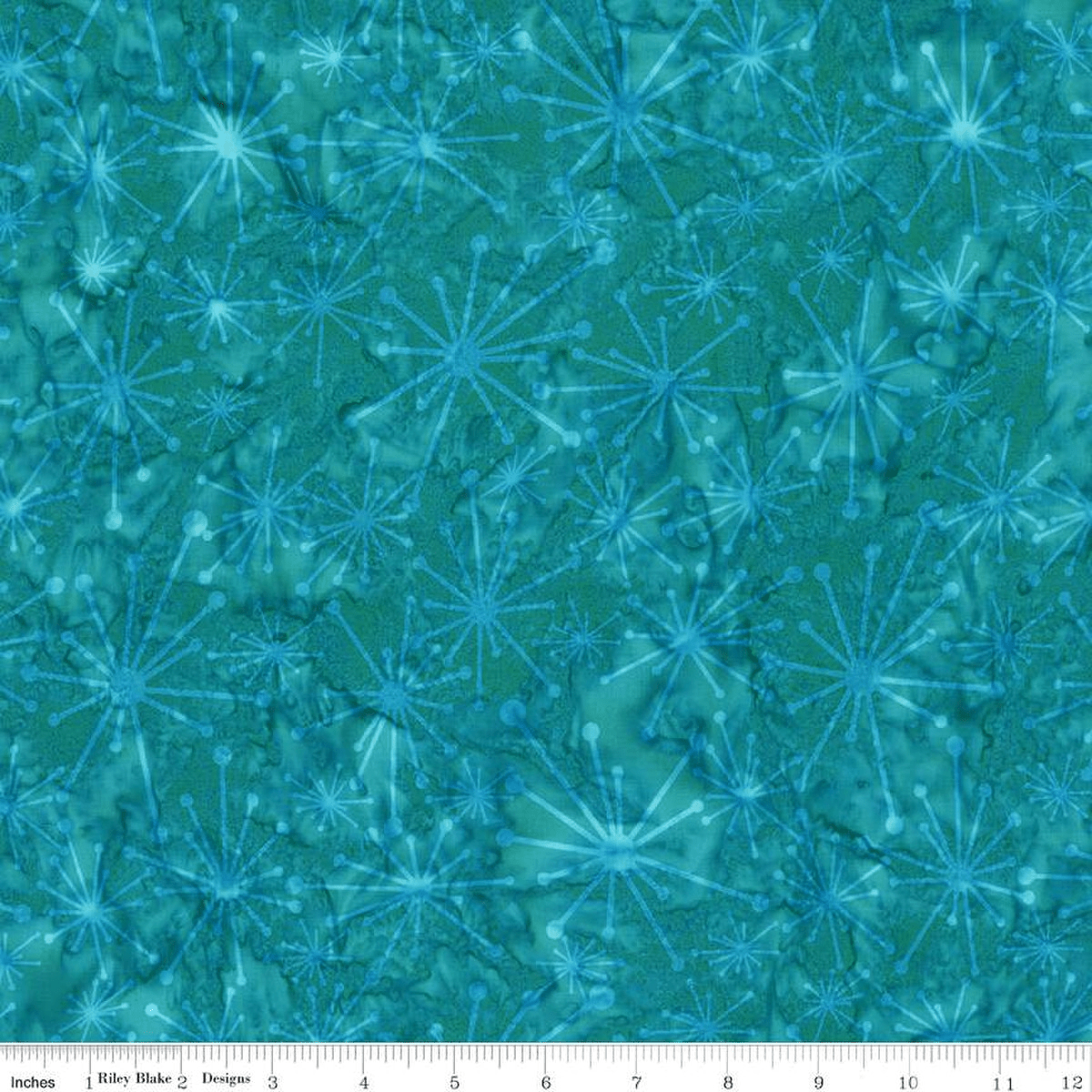 Expressions Batiks Retro Revival Jacks Aegean Blue - BT23275 - 276 - Riley Blake Designs - Nebraska Quilt Company - Expressions Batiks Retro Revival Jacks Aegean Blue - BT23275 - 276 - Riley Blake Designs