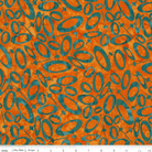 Expressions Batiks Retro Revival Ovals Alani Orange - BT23272 - 248 - Riley Blake Designs - Nebraska Quilt Company - F2501612