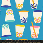 Eye Candy Boba Novelty Tea Cerulean Dark Blue - RS5154 13 - Ruby Star Society - Nebraska Quilt Company - F2400576