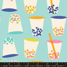 Eye Candy Boba Novelty Tea Frost Aqua Blue - RS5154 14 - Ruby Star Society - Nebraska Quilt Company - F2400577