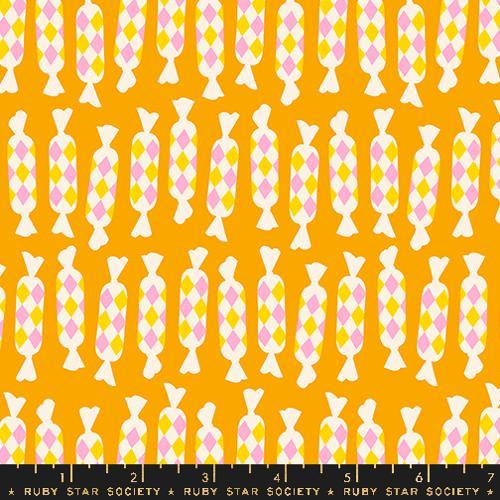 Eye Candy Diamond Candies Novelty Clementine Orange - RS5159 18 - Ruby Star Society - Nebraska Quilt Company - F2400590