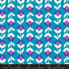 Eye Candy Flower Chain Novelty Cerulean Dark Blue - RS5161 20 - Ruby Star Society - Nebraska Quilt Company - F2400598