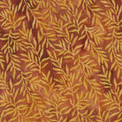 Fall Flair Leafy Vine Orange Vermillion - 122448282 - Island Batik - Nebraska Quilt Company - F2403250