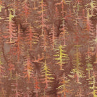Fall Flair Trees Brown Tea - 122443071 - Island Batik - Nebraska Quilt Company - F2403239