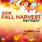 Fall Harvest Retreat 2026 Nov 5 - 7 - Nebraska Quilt Company - EVE2502280
