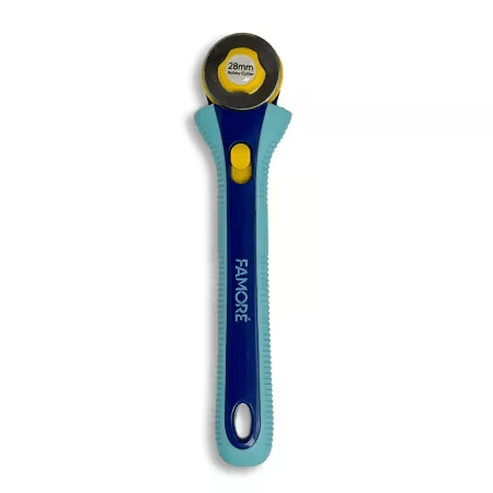 Famore Rotary Handle with (1) 28mm Blade - Nebraska Quilt Company - N251442