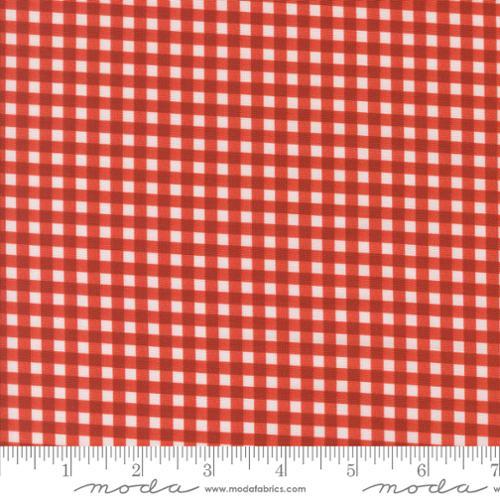 Farm And Garden Checks and Plaids Tomato Red - 7480 14 - Moda Fabrics - Nebraska Quilt Company - F2401435