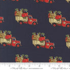 Farm And Garden Trucks Indigo Blue - 7475 16 - Moda Fabrics - Nebraska Quilt Company - F2401423