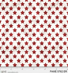 Farmhouse Americana Star Toss Red on Cream - FAME 5762 ER - P & B Textiles - Nebraska Quilt Company - Farmhouse Americana Star Toss Red on Cream - FAME 5762 ER - P & B Textiles