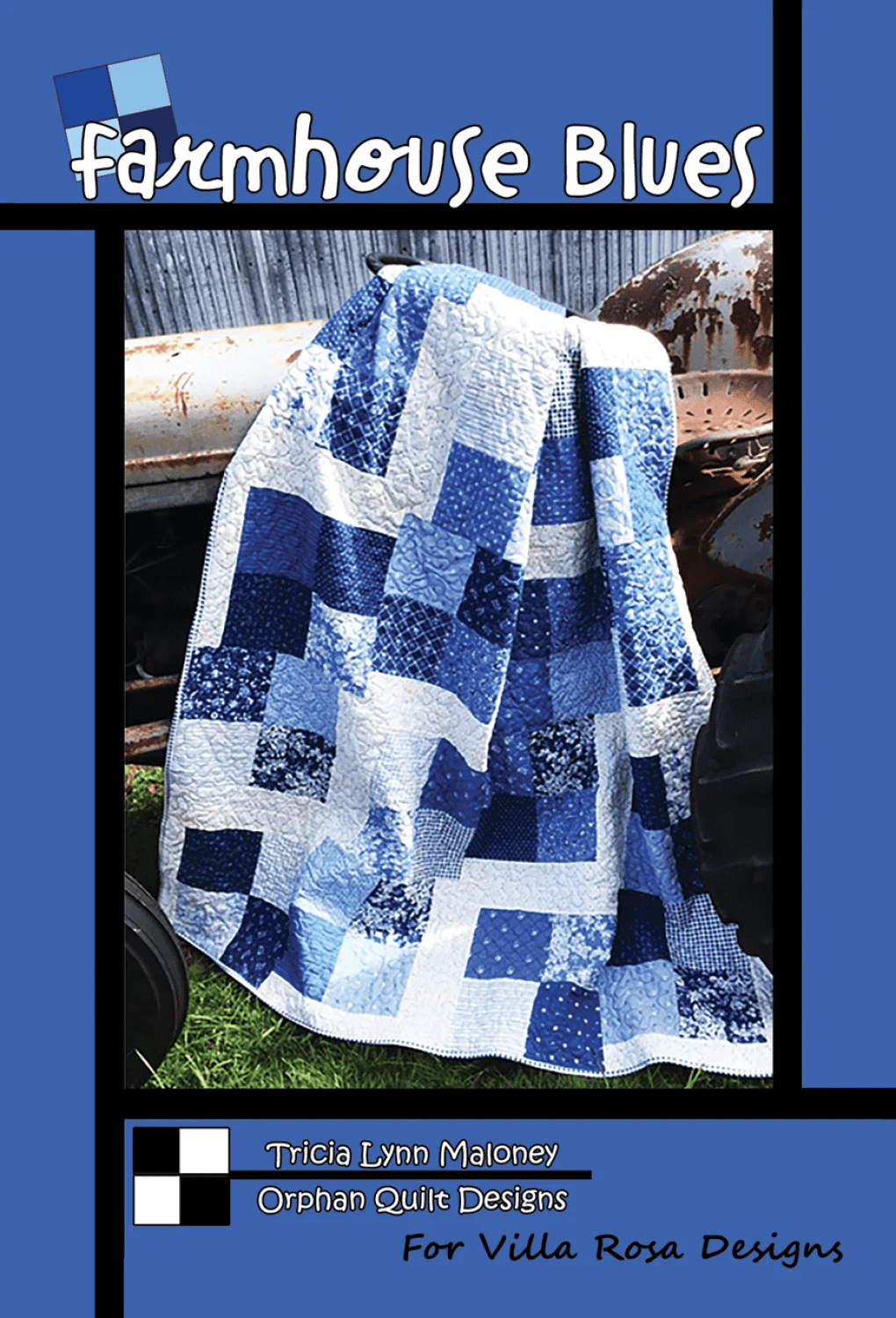 Farmhouse Blues Quilt Pattern - Nebraska Quilt Company - PUB261791