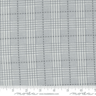 Farmhouse Flannels III Box Check Checks and Plaids Pewter - 49277 14F - Moda Fabrics - Nebraska Quilt Company - F09080